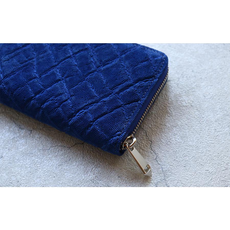 ZOO　ズー　エレファントレザー　ラウンドファスナー　コンパクトウォレット エレファントレザー 象革 長財布 ラウンドファスナー シングル