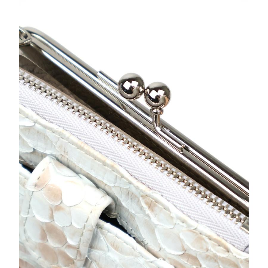 you ハンドメイド パイソンの本革親子がま口財布2点 幸