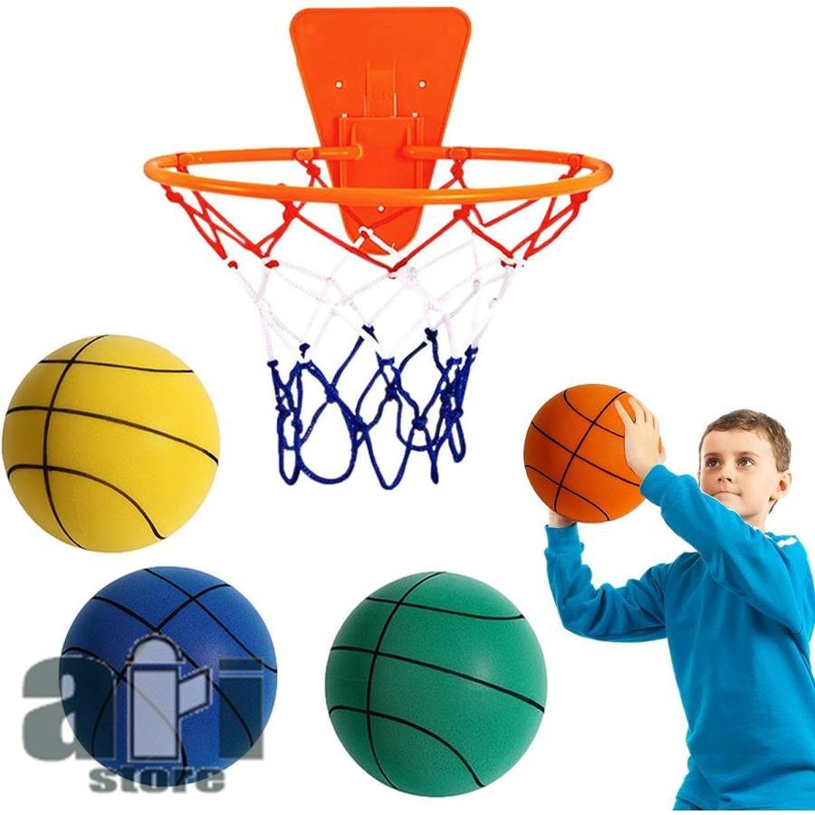 サイレントバスケットボール 1個入り 7号 5号 3号 安全 静音 サイレントボール バスケットボール 子供 柔らかく 軽量で 簡単｜aristore｜14