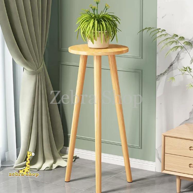 お洒落】木製4連フラワースタンド 小物置き レトロ 【公式通販】