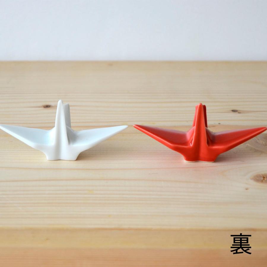 鶴の箸置き紅白セット 定形外郵便で送料無料 : 東セラショップ - 通販