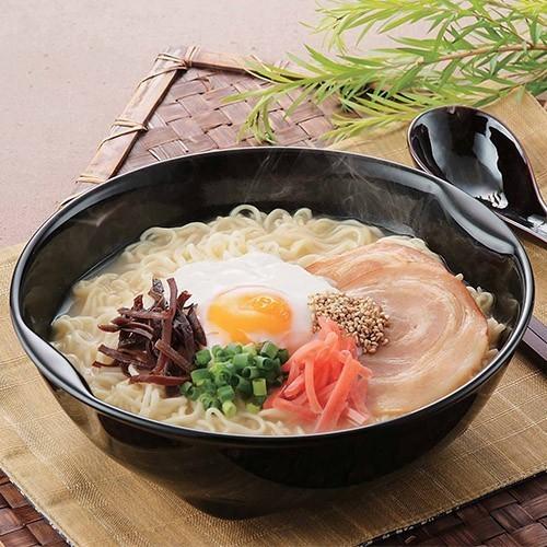 レンジでOKラーメン鉢・黒釉】レンジ インスタントラーメン 皿 簡単