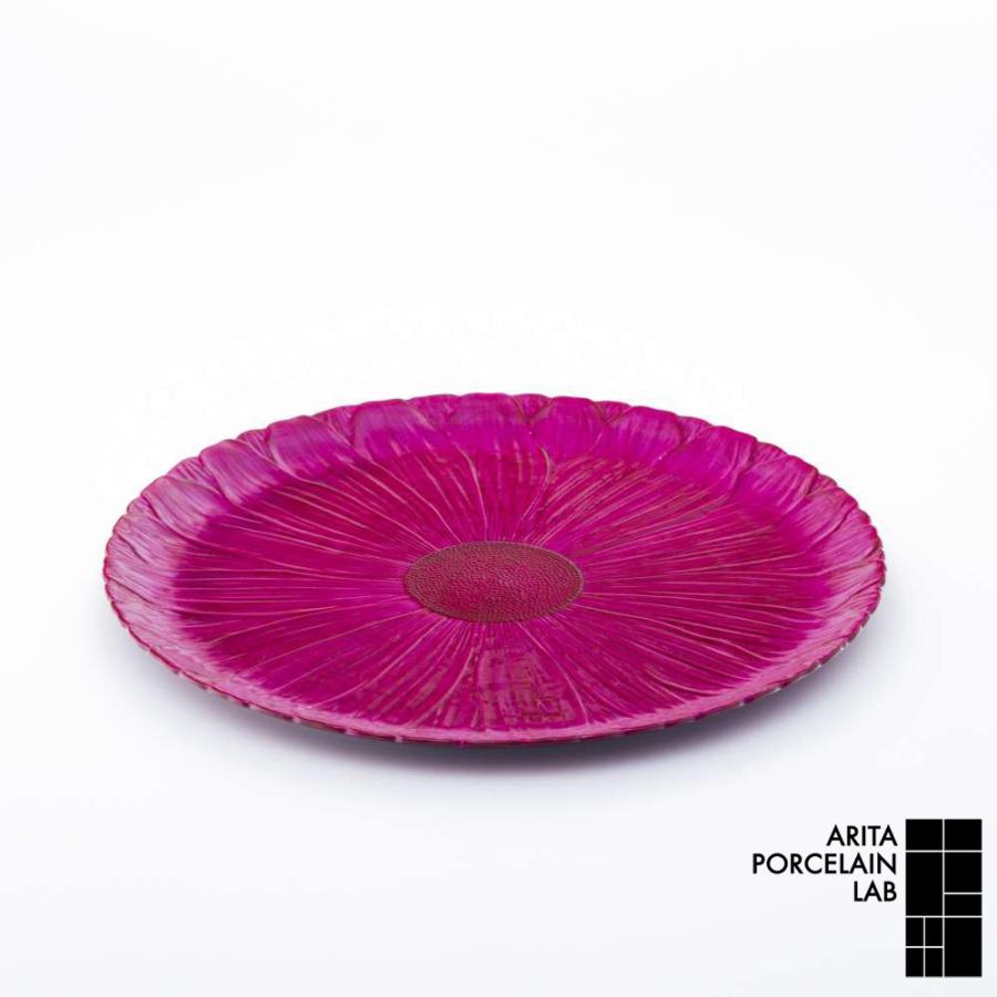 和食器 大皿 Only Garden マーガレット 大 フューシャピンク 和モダン ブランド 食器 食器ギフト ショープレート 有田焼 アリタポーセリンラボ Og01 アリタポーセリンラボヤフー店 通販 Yahoo ショッピング