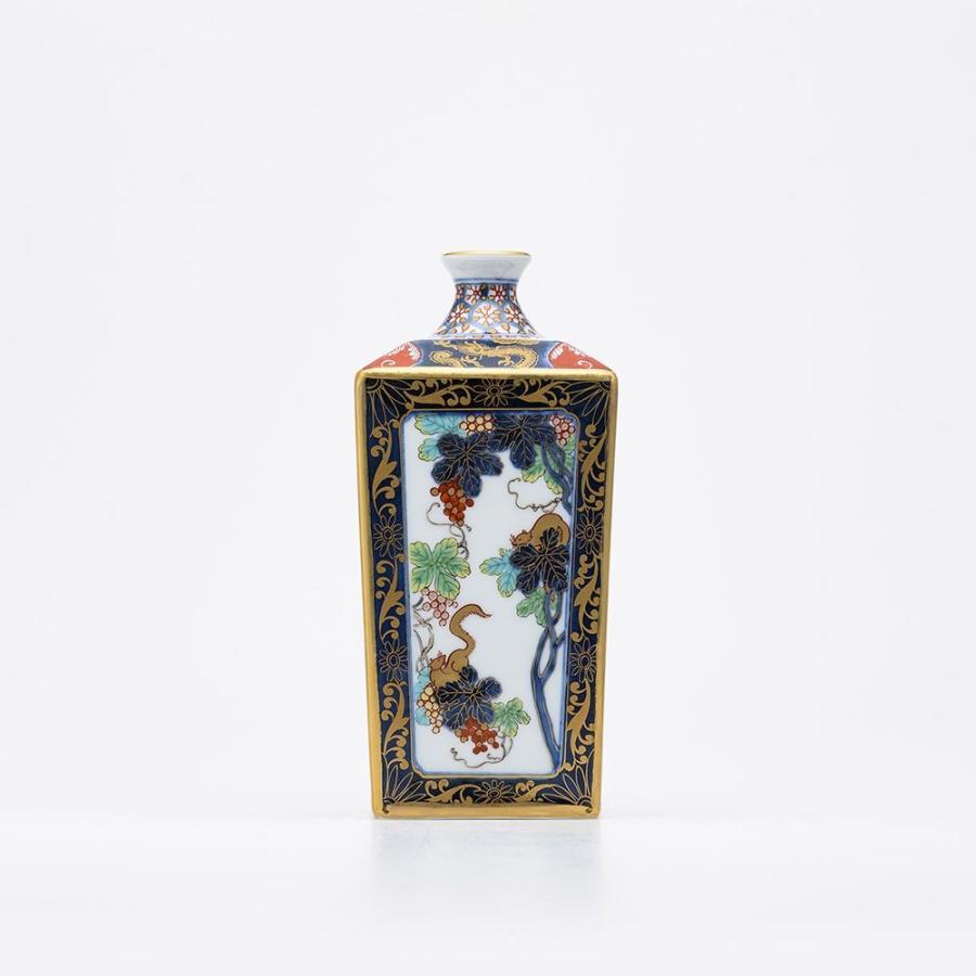 楽天市場】有田焼 色彩ぶどう 角瓶 : 有田焼や心器 ARITA PORCELAIN