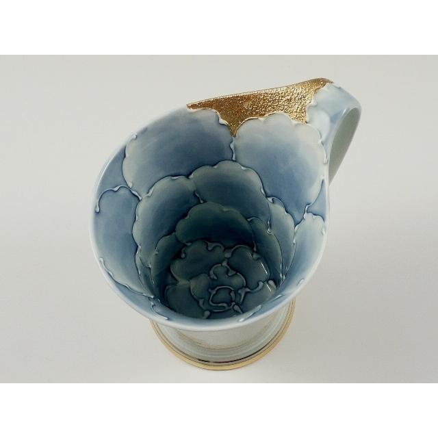 有田焼 文山窯 プラチナ牡丹・金牡丹流転 ペアコーヒーカップ 