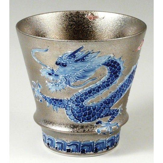 有田焼 匠の蔵 錦右エ門 水龍 至高の焼酎グラス＜オリジナル 