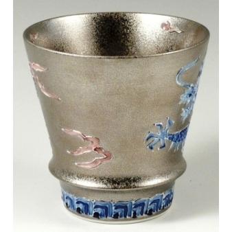 有田焼 匠の蔵 錦右エ門 水龍 至高の焼酎グラス＜オリジナル 