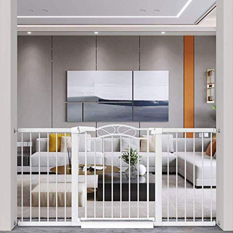 Mornyray ベビーゲート ベビーフェンス 突っ張り式 オートクローズ機能 ペットゲート セーフティー 安全ゲート 扉開閉式 ペット柵(10734円)