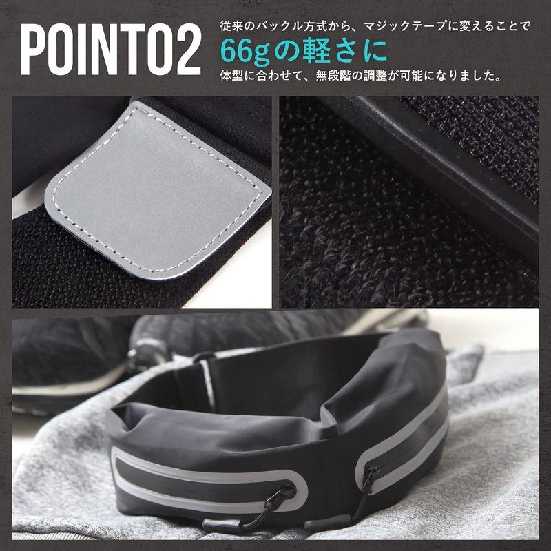 超美品再入荷品質至上!!超美品再入荷品質至上!VILAU ランニング ポーチ ウェストポーチ ズレにくい マジックテープ 仕様 伸縮素材 イヤホンホール付き 6.5インチ 大型 スマホ バッグ ランニング ポーチ ウェストポーチ 2ポケット 大容量 軽量わずか46g 小物ポーチ 伸縮性あり 軽くて薄い ジョギング