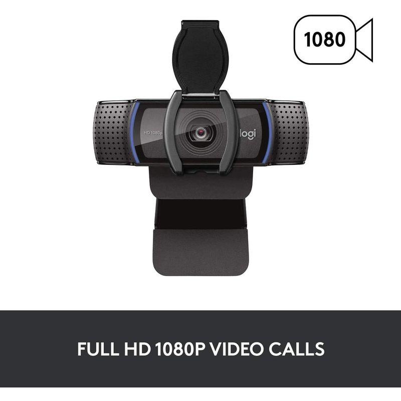 直売大特価 コンピューターウェブカメラ C920S HD Pro プライバシーシャッター付き 1080pストリーミングワイドスクリーンビデオカメラ 録音