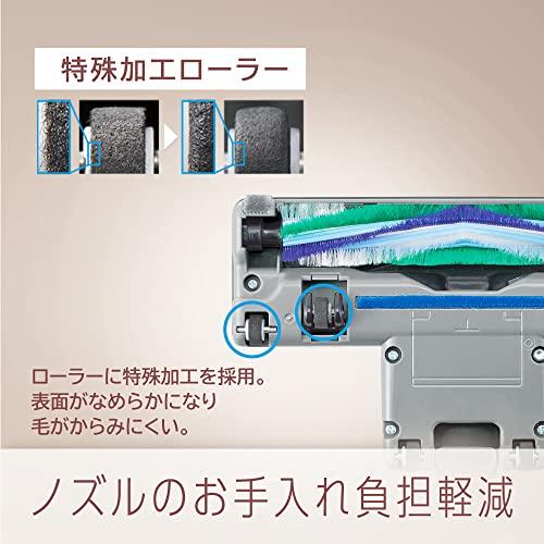 パナソニック 掃除機 紙パック式 軽量 コンパクト ハイパワー 親子ノズル搭載 ゴールド MC-PJ22G-C｜ariys-shop｜05