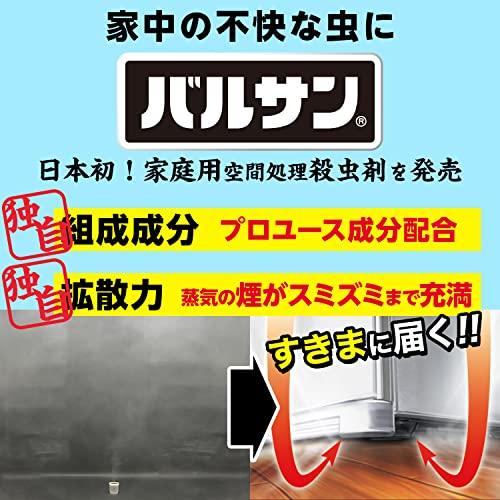 ラクラク 水ではじめる バルサン 12g 12~16畳用×3個/植物・家電にカバー不要/家中の不快な虫に/蒸気の煙で部屋を汚さない｜ariys-shop｜04