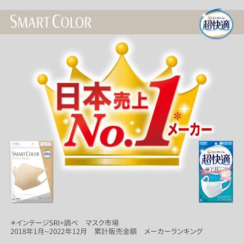 【まとめ買い】超快適マスク スマートカラー スフレピンク 風邪・花粉用 不織布マスク ふつうサイズ 70枚(7枚×10個) オールシーズン カラーマスク〔｜ariys-shop｜07