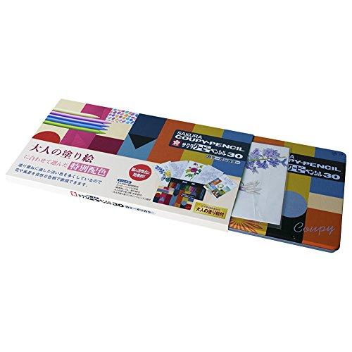 サクラクレパス 色鉛筆 クーピー 30色 カラーオンカラー FY30NU｜ariys-shop｜02