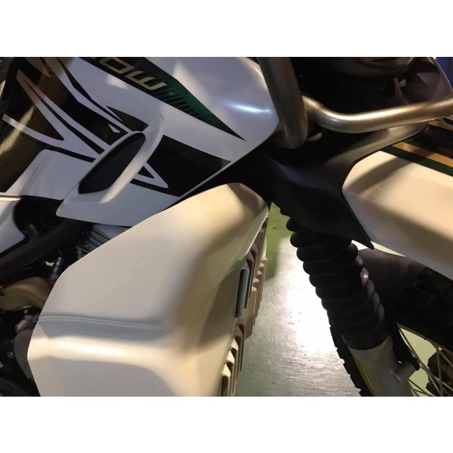 レッグシールド FRP/ゲルコート仕上げ for セロー(DG32J-250cc