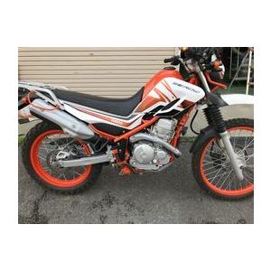 マフラーガード サイレンサ FRP/銀カーボン for トリッカー