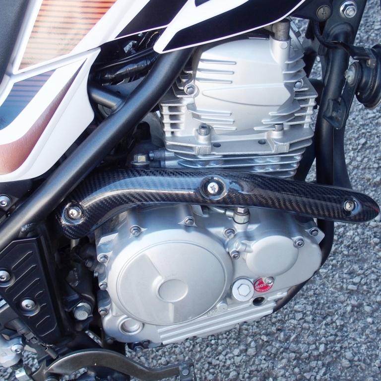 【送料込】トリッカー　エキパイ　社外　エキゾースト　エビ菅　マフラー　セロー 送料込】トリッカー エキパイ 社外 エキゾースト エビ菅
