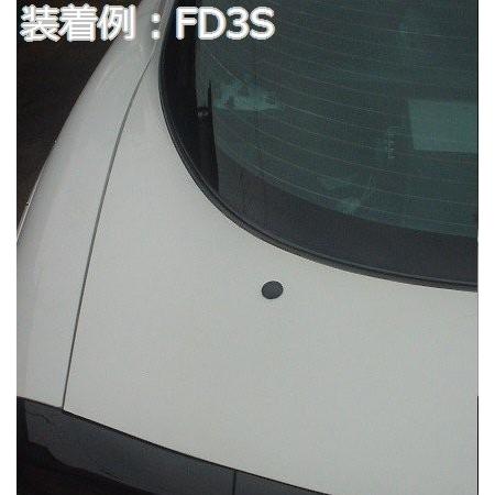 リア ワイパーレス ホールキャップ スムージングキャップ for マツダ