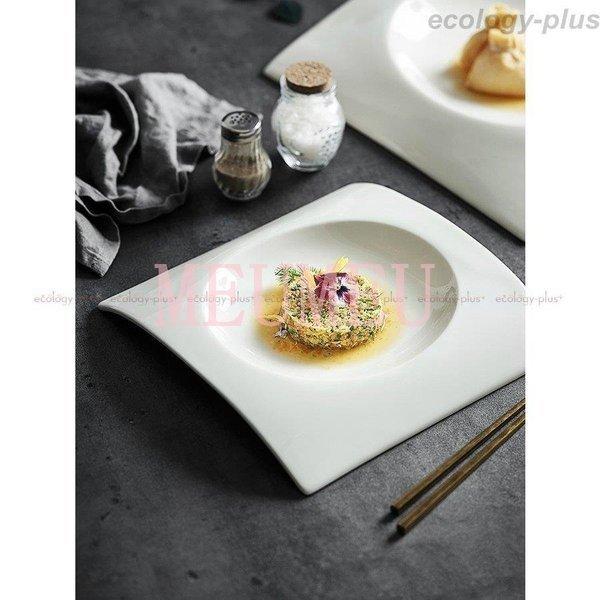 食器 キッチン雑貨 カトラリー お皿 プレート ギフト プレゼント 四角 スクエア サラダプレート デザートプレート ホワイト母親 送料無料 即納