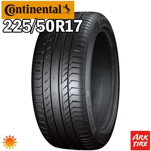 Continental ContiSportContact SSR MOE 225/50R17 17インチ 夏タイヤ 4本 バリ溝 ベンツ承認タイヤ ベンツ/Cクラス等　(VTL790) クレジットカード QR決済可能 コンチネンタル（CONTINENTAL） 2024年製 特価 225/50R17 94W MOE