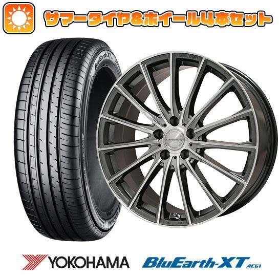 235/55R19 夏タイヤ ホイール4本セット YOKOHAMA ブルーアース XT AE61  
