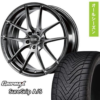 245/40R19 オールシーズンタイヤ ホイール4本セット GRIPMAX
