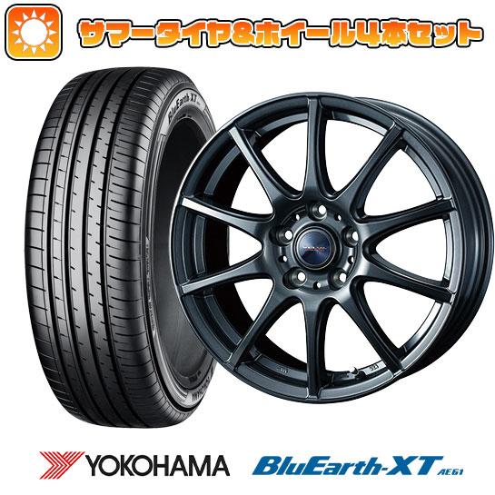 235/55R18 夏タイヤ ホイール4本セット YOKOHAMA ブルーアース XT AE61 