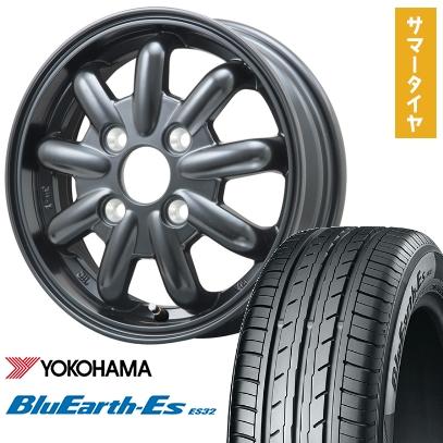 BluEarth 145/80R12 夏タイヤ ホイール4本セット YOKOHAMA ブルー 
