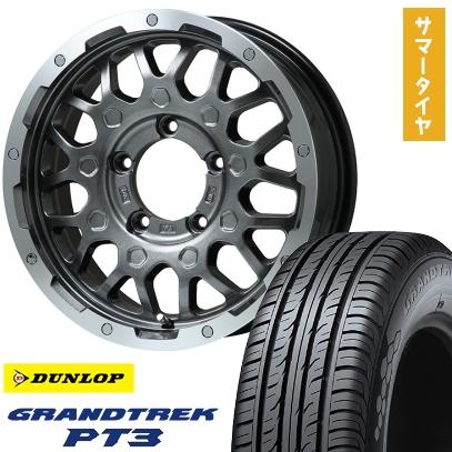 215/70R16 夏タイヤ ホイール4本セット ジムニーシエラ DUNLOP グラン 