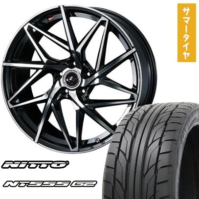 225/35R19 夏タイヤ ホイール4本セット NITTO NT555 G2 (5/114車用 