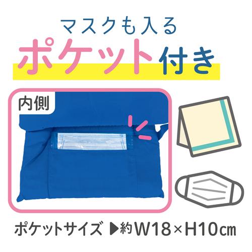 HB-403 スッポリ頭巾　大量260枚 財)日本防災協会認定品 防災ずきん ハイグレード ブルー：143542