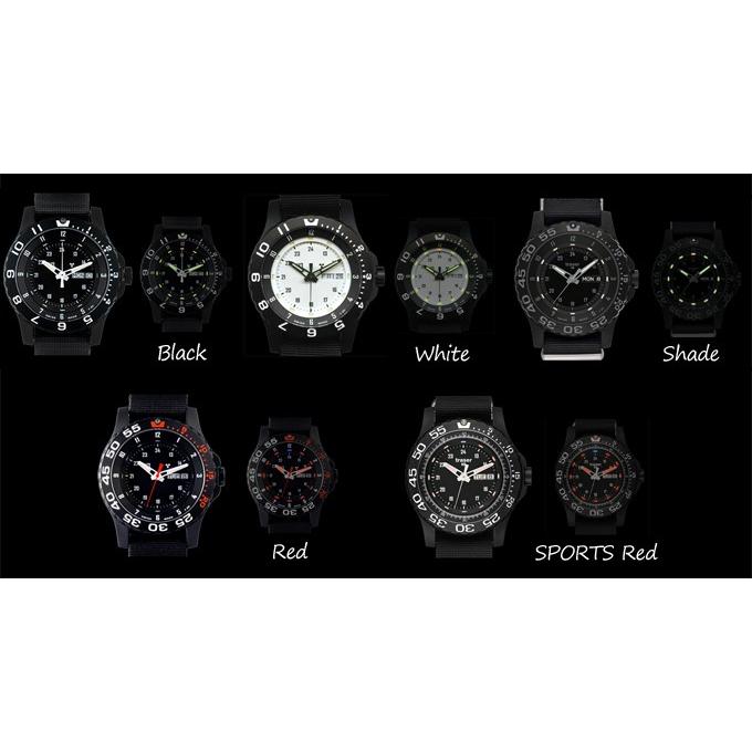 Traser Watches トレーサー trigalight 軍事用時計 TYPE6 MIL-G （Black,Shade,Red,White,SportsRED)の画像