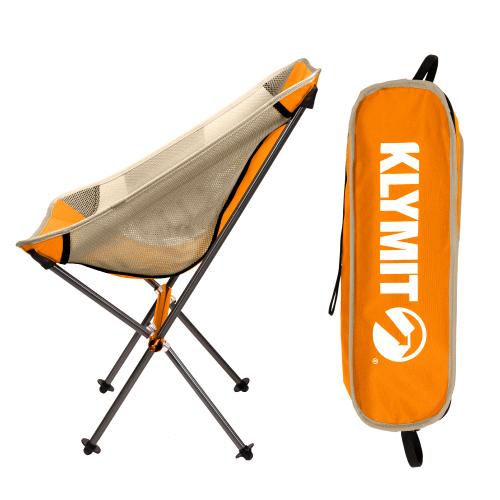 KLYMITクライミット 折りたたみ椅子 組み立て椅子 リッジライン ショート キャンプチェア オレンジ(20042) ブルー(20041) KLYMITクライミット 折りたたみ椅子 組み立て椅子 リッジライン