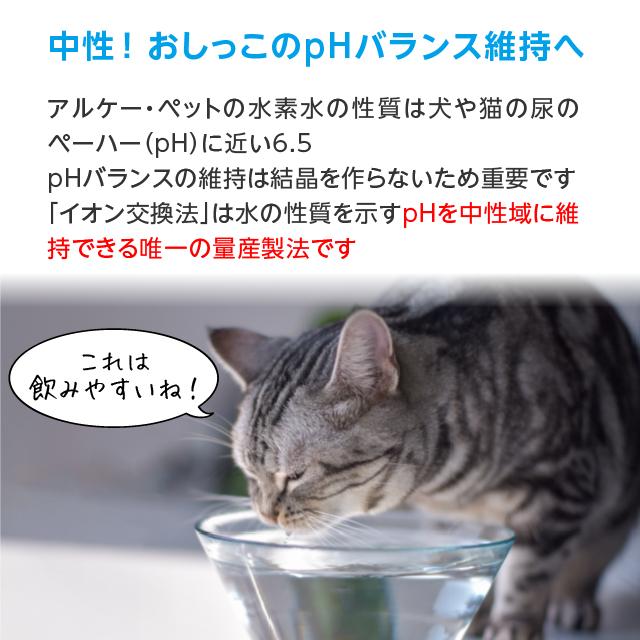 ペットの水素水 550mL 10本入 犬 猫 ミネラルゼロ ペット用水素水 pH6
