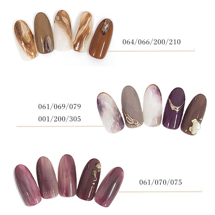 カラージェル くすみカラー ウォームシリーズ ディープシリーズ ジェル