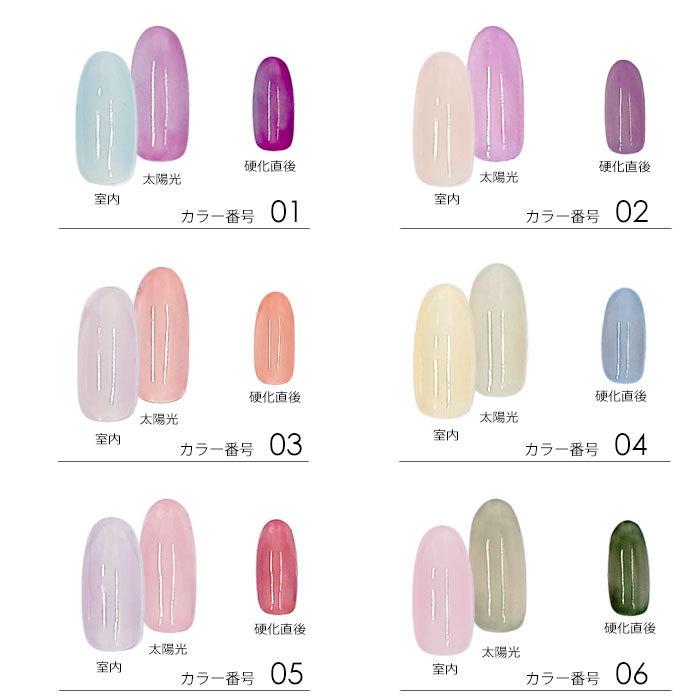 サンライトジェル たっぷり8g入り 12色セット 【数量限定】Connect Gel