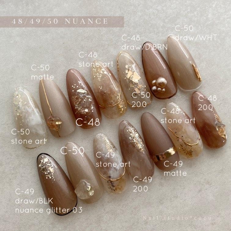 Nail studio *cucu コラボカラー【 パールカラー】10色セット 美パール