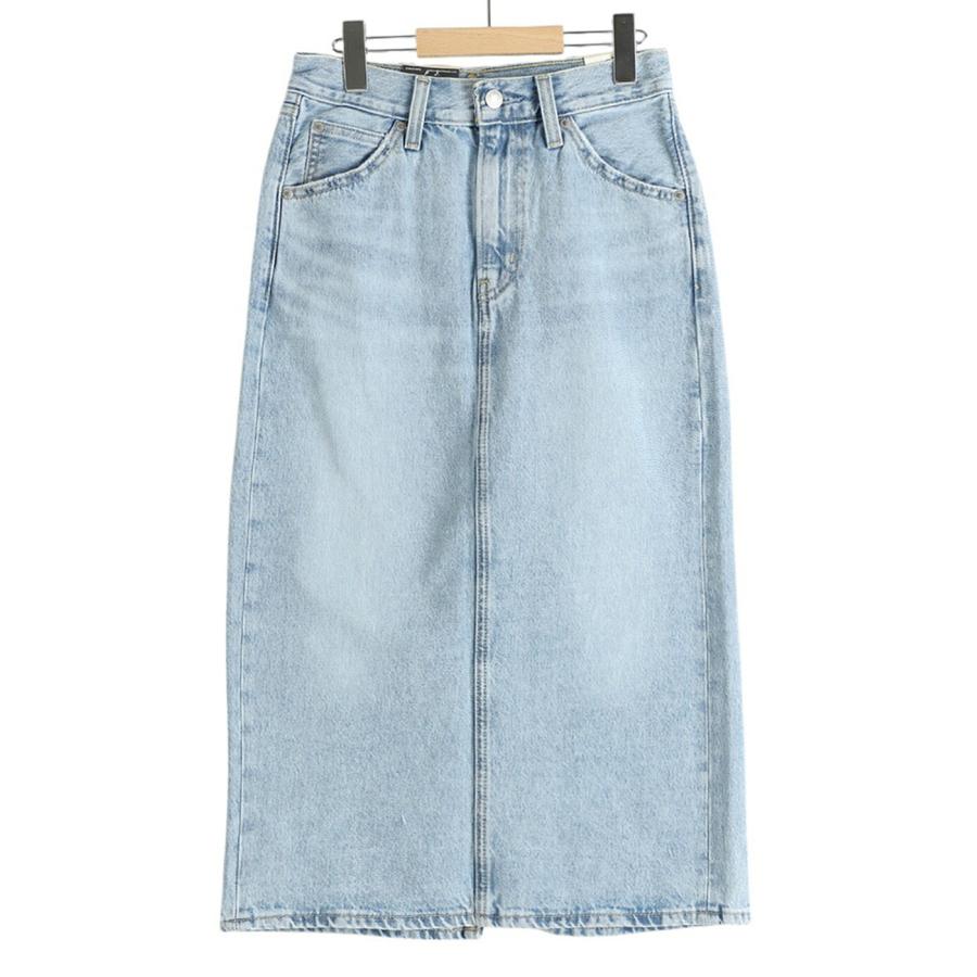 Levi's リーバイス N3BP エプロンスタイル 巻きスカート 新品未使用品 Levi's（リーバイス） ： [レディース]HR BACK SLIT SKIRT ： 001VH