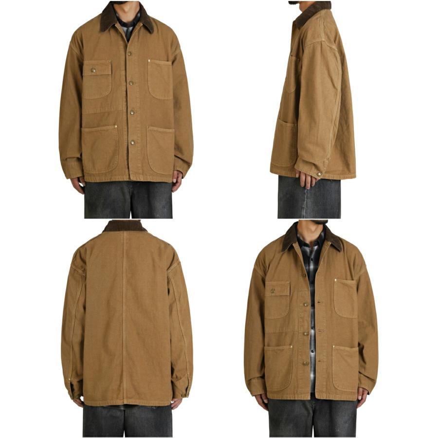 orSlow（オアスロウ） ： RELAX FIT OXFORD COVERALL ： 01-6034-53S