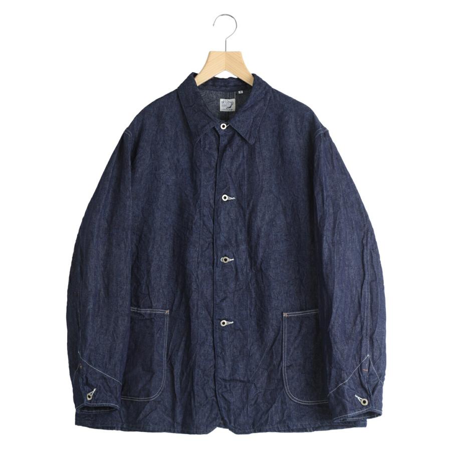 orSlow（オアスロウ） ： WWII 40'S LINEN DENIM COVERALL ： 01-6250