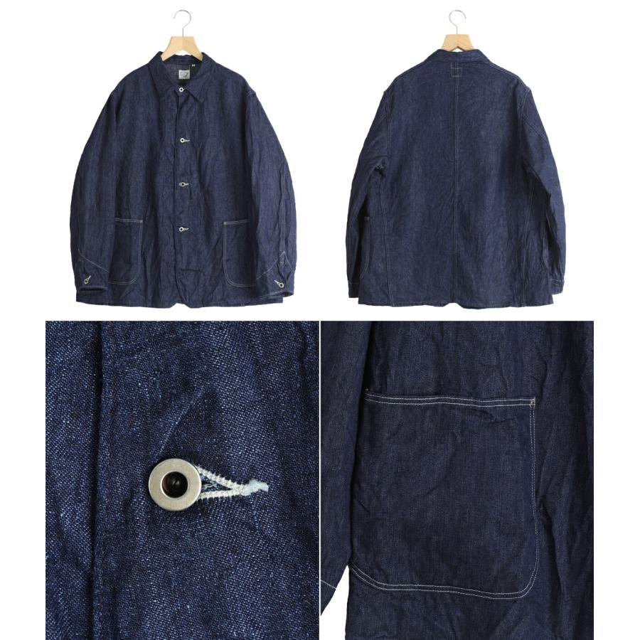 orSlow（オアスロウ） ： WWII 40'S LINEN DENIM COVERALL ： 01-6250