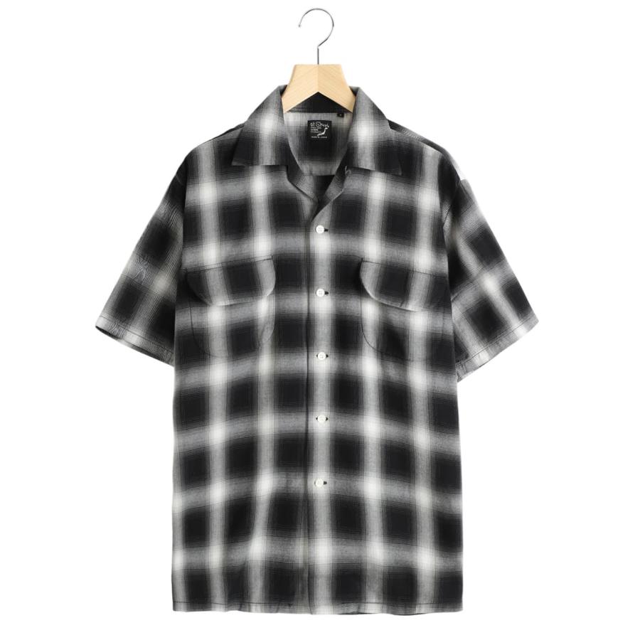 orSlow / オアスロウ ： OMBRE CHECK SHORT SLEEVE SHIRT 01
