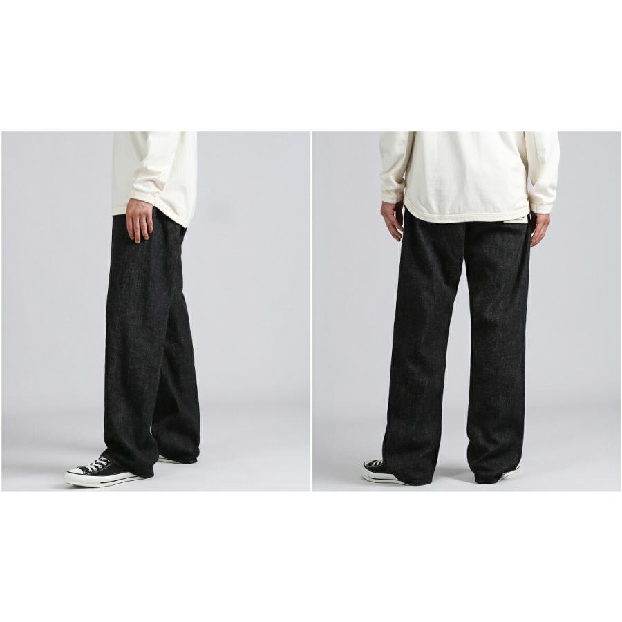 FULLCOUNT（フルカウント） ： Wide Black Selvedge Denim(Super
