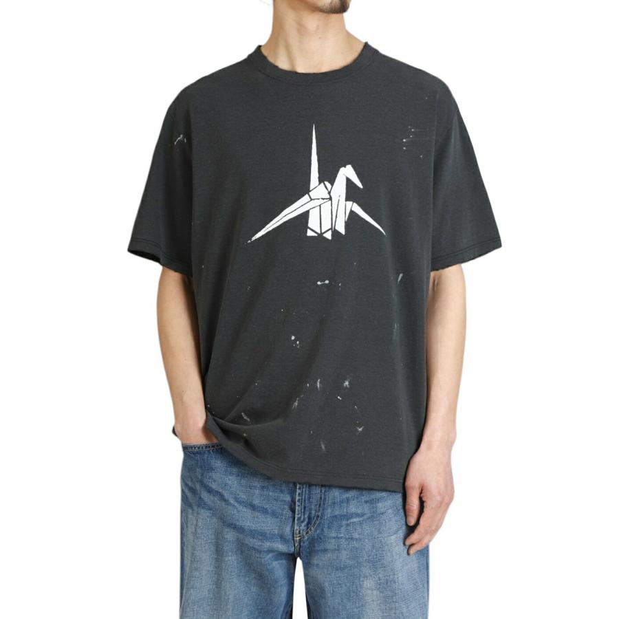 orSlow ： T-SHIRT ORIGAMI PRINT 03-0118OG-61 : ARKnets