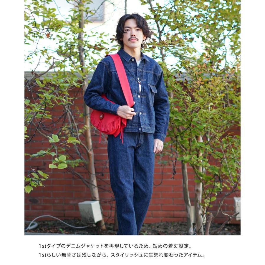 orSlow（オアスロウ） ： PLEATED FRONT BLOUSE -DENIM ONE WASH