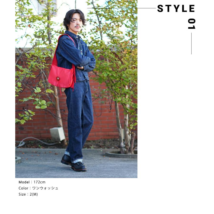 orSlow（オアスロウ） ： PLEATED FRONT BLOUSE -DENIM ONE WASH