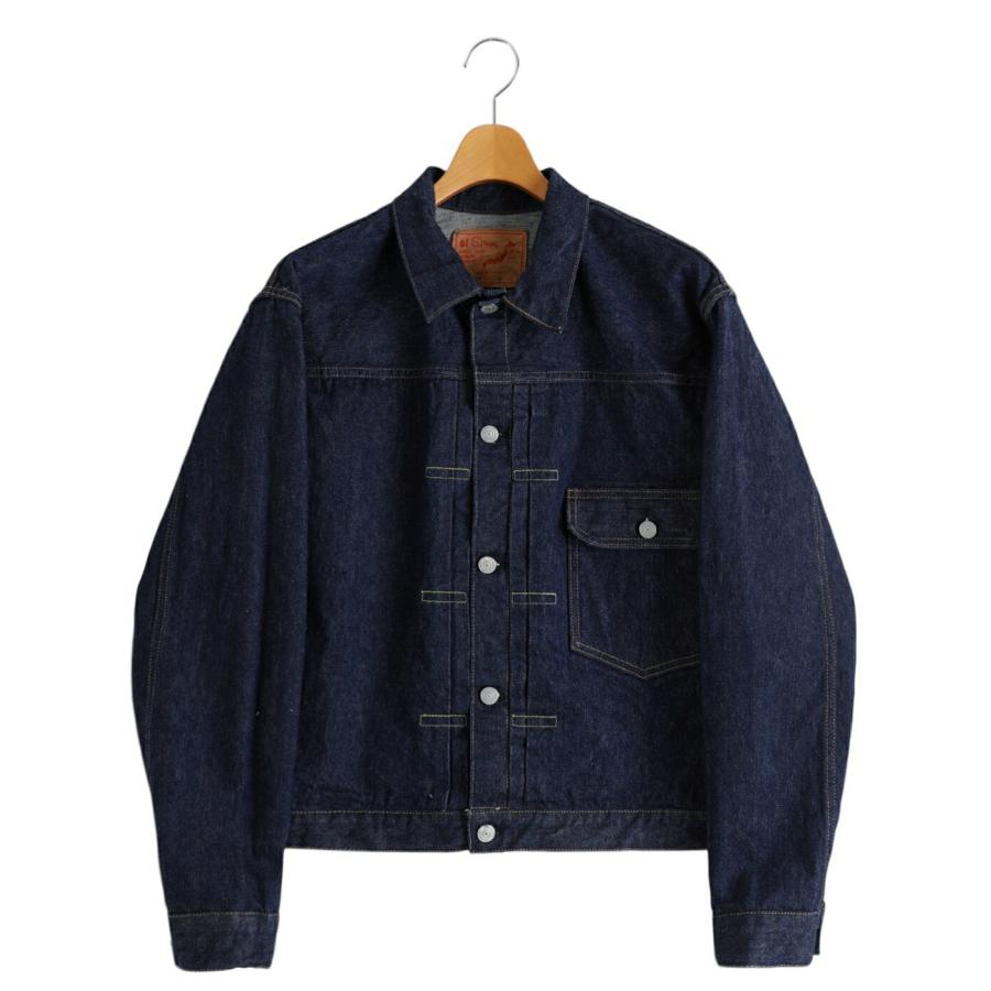 orSlow（オアスロウ） ： PLEATED FRONT BLOUSE -DENIM ONE WASH