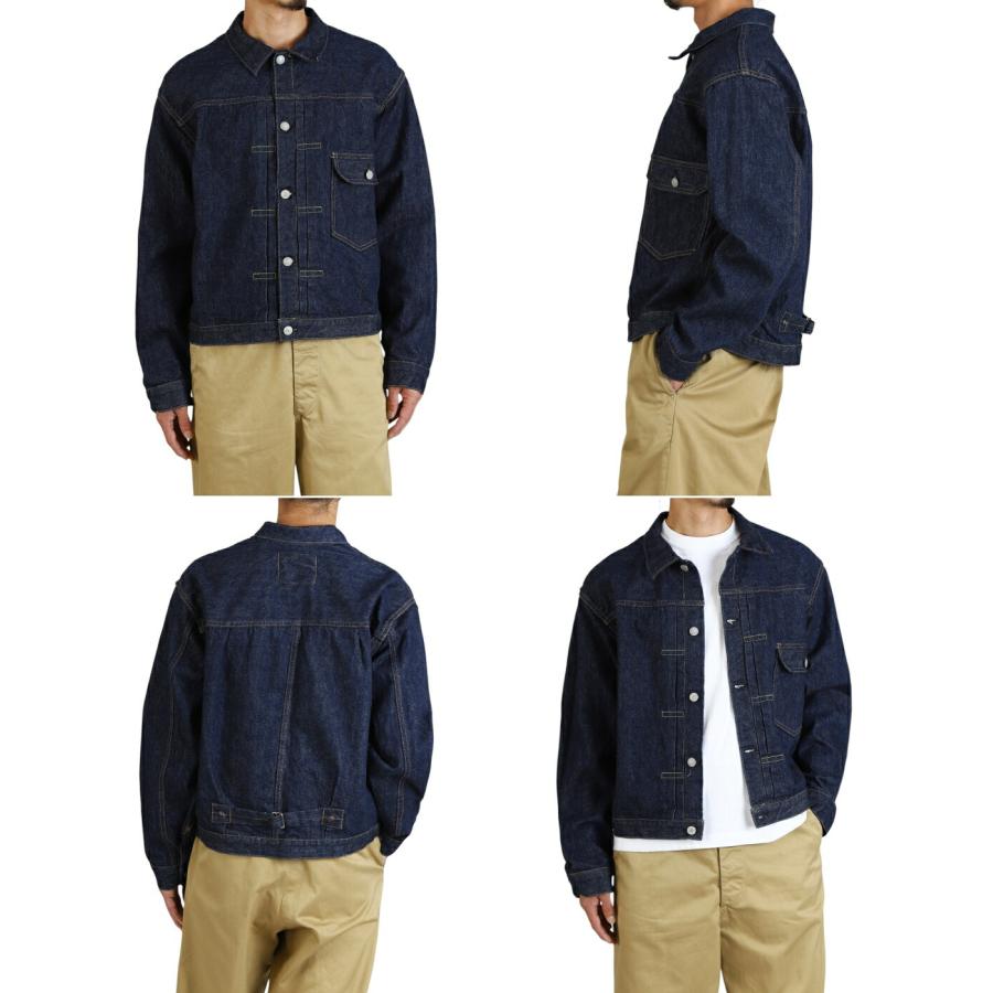 orSlow（オアスロウ） ： PLEATED FRONT BLOUSE -DENIM ONE WASH