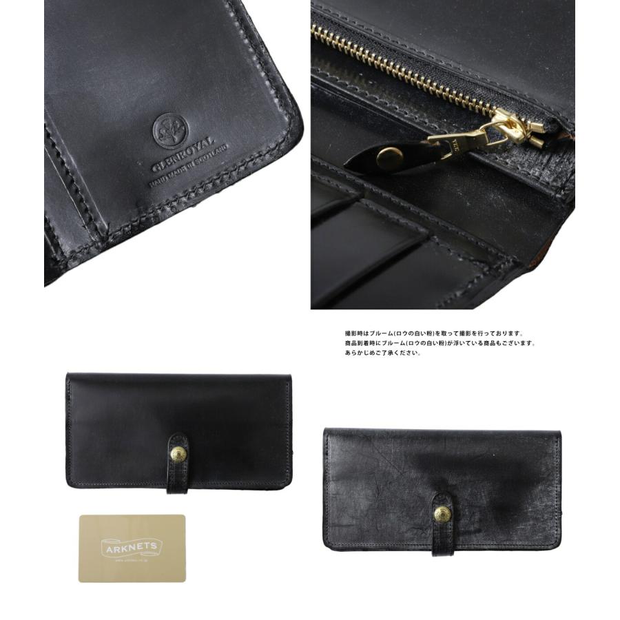 GLENROYAL（グレンロイヤル） ： ROUND LONG PURSE / 全3色 ： 03-6178