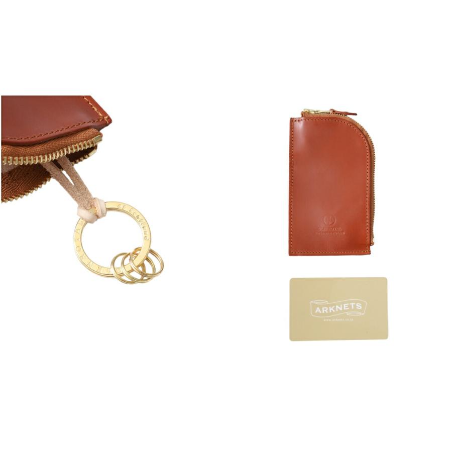 GLENROYAL（グレンロイヤル） ： ZIPPED KEY CASE WITH POCKET / 全3色